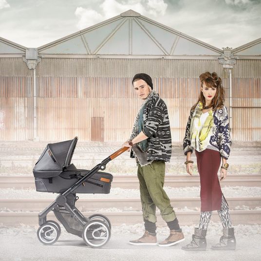 Mutsy Urban Nomad carrycot for EVO - Light Grey