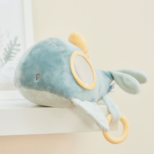 Nattou Activity cuddly toy 30 cm - Sally the whale