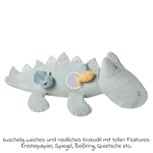Nattou Activity cuddly toy 90 cm - Crocodile Romeo