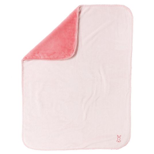Nattou Kuscheldecke Super Soft Hase Lapidou 75 x 100 cm - Coral Light Pink