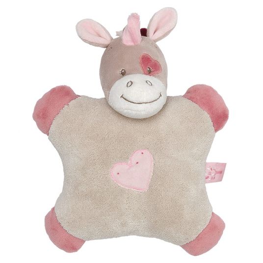 Nattou Cuddly toy Flatsie Jade the unicorn