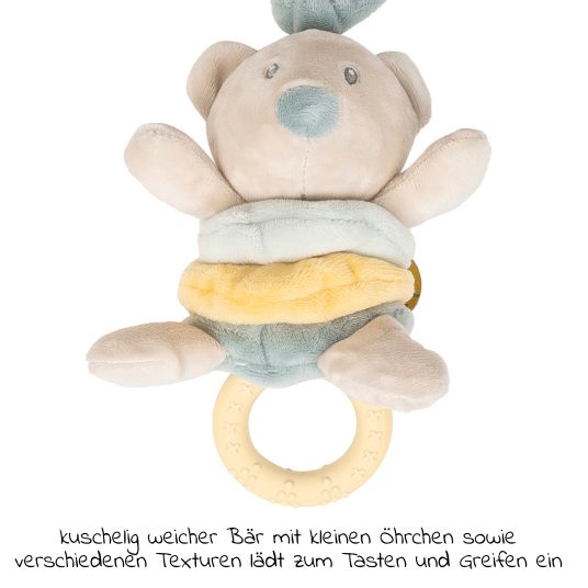 Nattou Cuddly toy with vibration function - Jules the bear