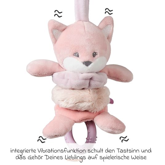 Nattou Cuddly toy with vibration function - Alice the fox