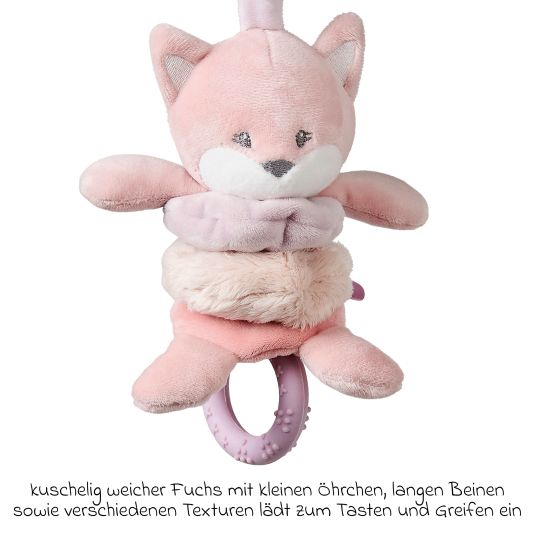Nattou Cuddly toy with vibration function - Alice the fox