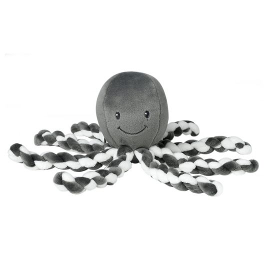 Nattou Cuddly toy Octopus Piu Piu - Anthracite White