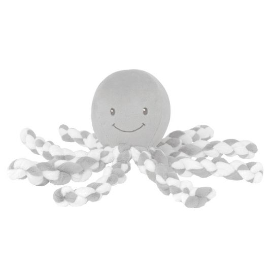 Nattou Cuddly toy Octopus Piu Piu - Grey White