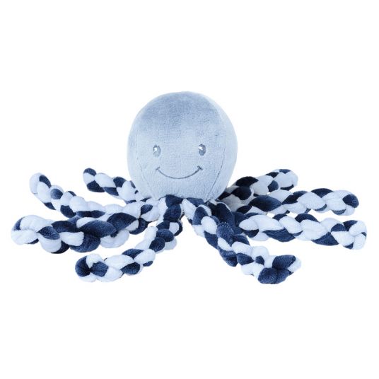 Nattou Cuddly toy Octopus Piu Piu - Navy Light Blue