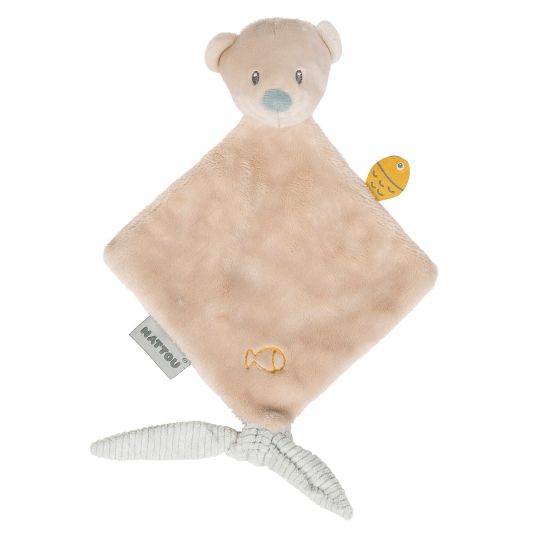 Nattou Mini cuddle cloth - Jules the bear