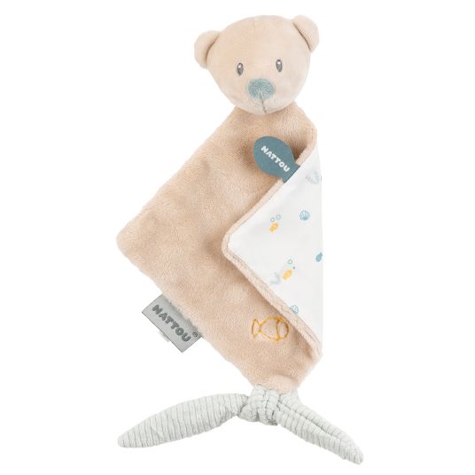 Nattou Mini cuddle cloth - Jules the bear