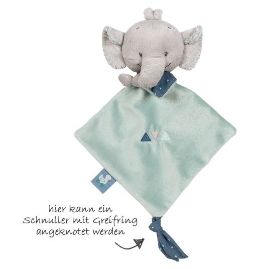 Nattou Mini cuddle cloth Jack the elephant