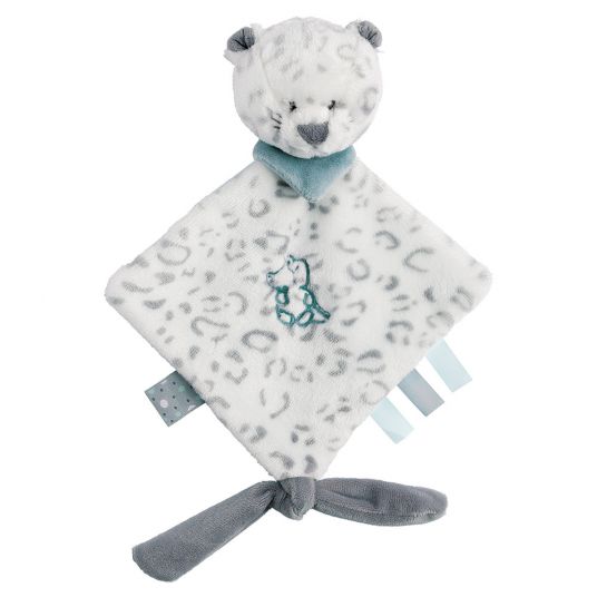 Nattou Mini cuddle cloth Lea the snow leopard