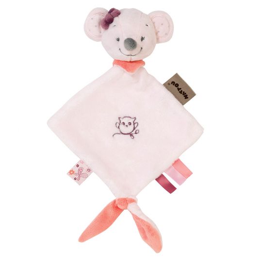 Nattou Mini cuddle cloth Valentine the mouse