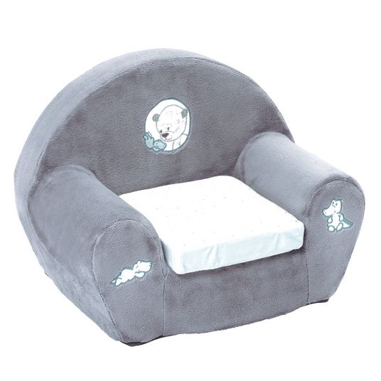 Nattou Mini armchair Lea & Friends - Grey