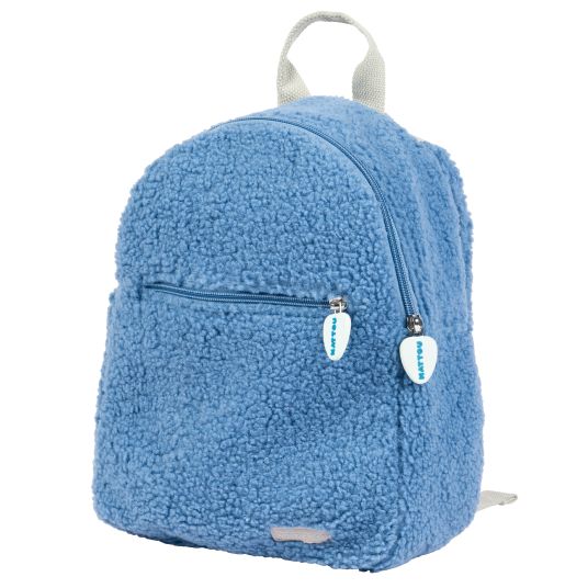 Nattou Rucksack Backpack - Teddy - Blue