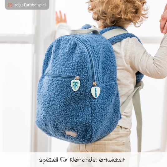 Nattou Rucksack Backpack - Teddy - Ecru