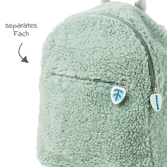 Nattou Rucksack Backpack - Teddy - Green