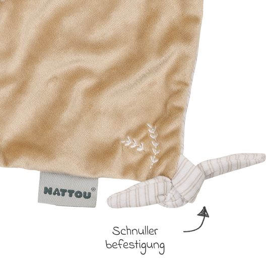 Nattou Cuddle cloth - Ernest the lion