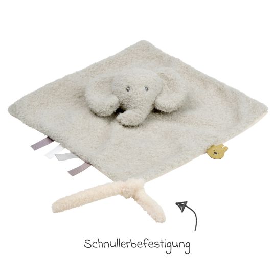 Nattou Schmusetuch Teddy - Elefant