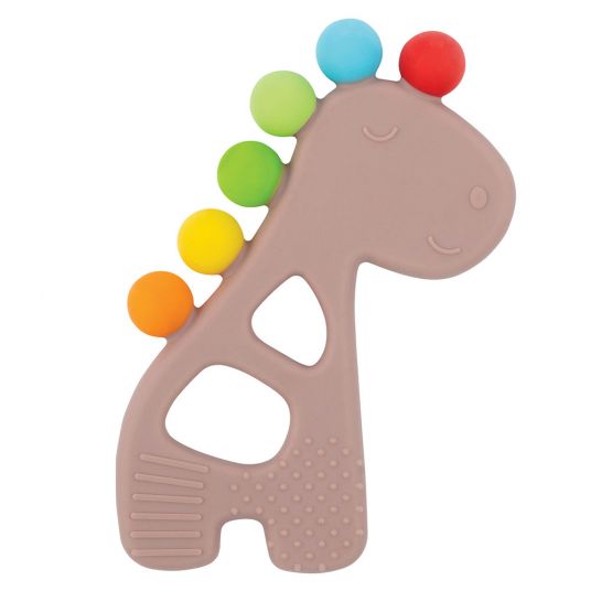 Nattou Anello per dentizione in silicone - Giraffa
