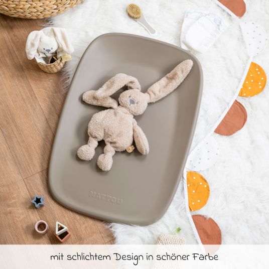 Nattou Softy changing mat 50 x 70 cm - Taupe