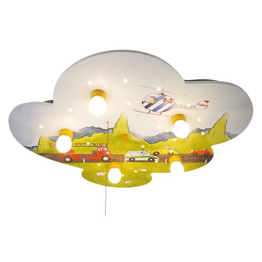 Niermann Ceiling light cloud XXL - Cars