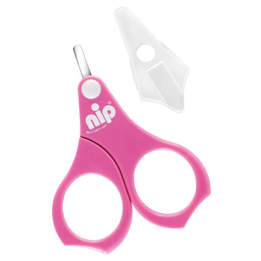 Nip Baby Nail Scissors - Pink