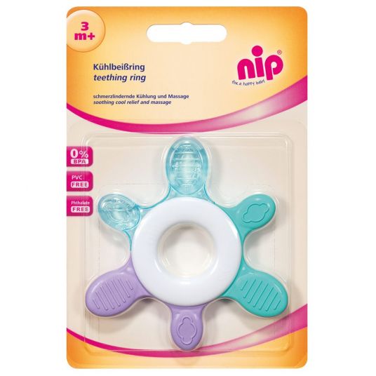 Nip Cooling bite ring flower