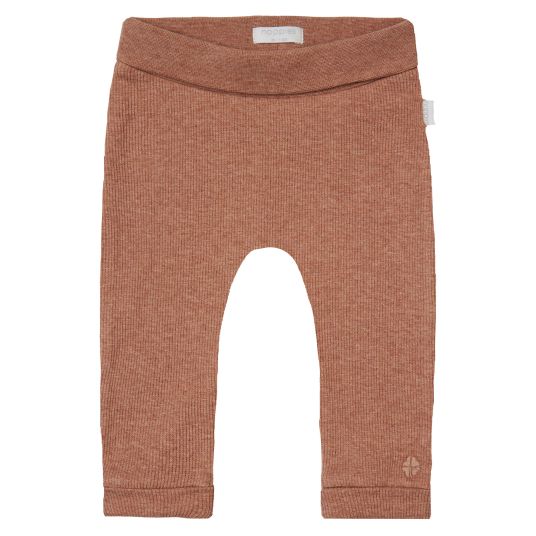 Noppies Naura trousers - Café au Lait Melange - size 62