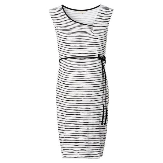 Noppies Dress Mila - Stripes - Black White - Size XL