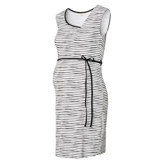 Noppies Dress Mila - Stripes - Black White - Size XL