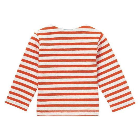 Noppies Long sleeve shirt Deforest - stripe orange - size 50