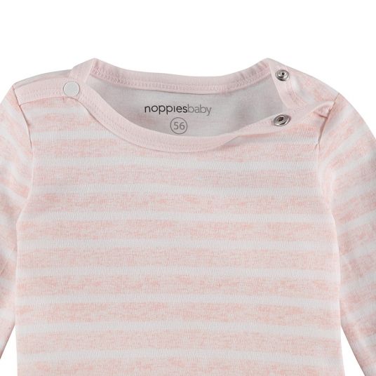 Noppies Long sleeve shirt Kalispell - striped pink melange - size 56