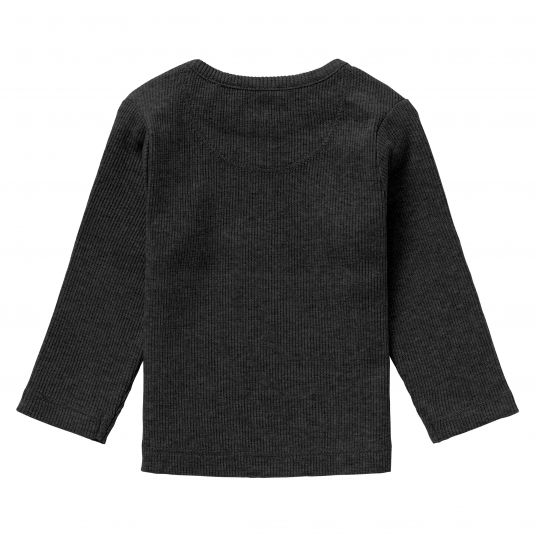 Noppies Long Sleeve Shirt Natal - Dark Grey Melange - Gr. 50