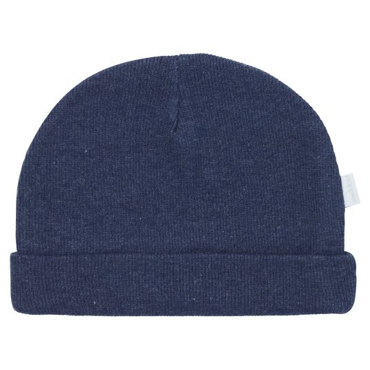 Noppies Nevel hat - Navy Melange - Size 3 - 6 months