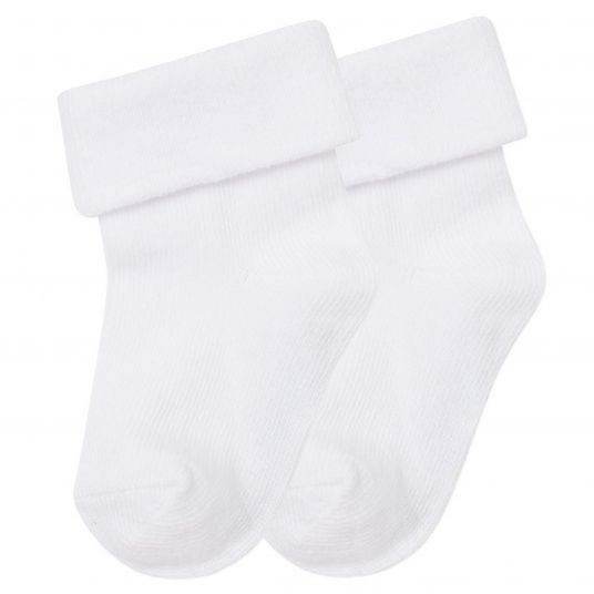 Noppies Socks 2 pack - Levi Stars White - size 0 - 3 months