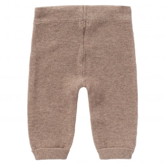 Noppies Knitted pants Grover - Taupe Melange - Gr. 50