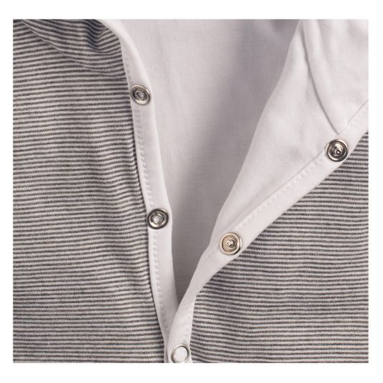 Noppies Hay Reversible Jacket - White Grey - Size 50