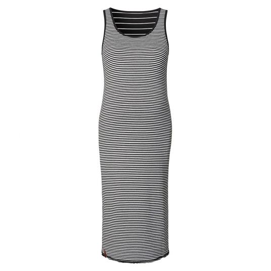Noppies Reversible dress Nora Lang - Stripe Black White - Size S