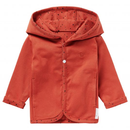Noppies Reversible jacket Bonny - Dot Red - Size 50