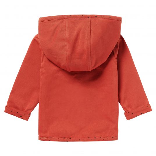 Noppies Reversible jacket Bonny - Dot Red - Size 50