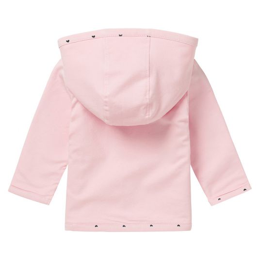 Noppies Giacca Novi reversibile - Rosa cuori - Taglia 50