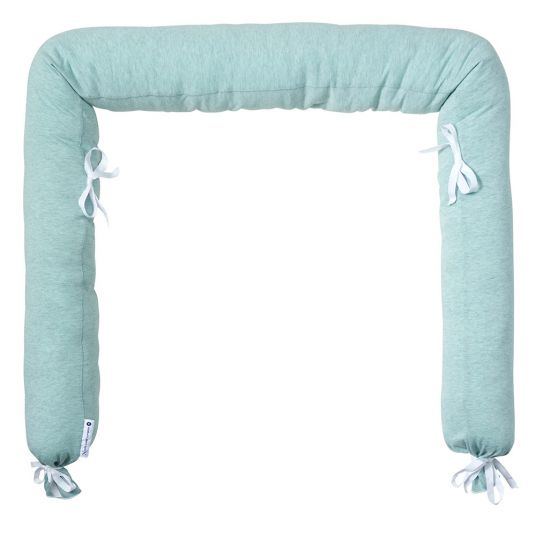 nordic coast company Bed Snake / Nest Roll - Mint