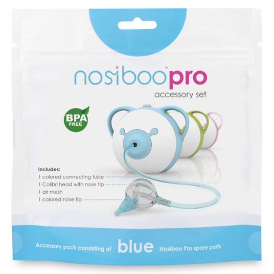 nosiboo Replacement pack for electric nasal aspirator Pro2 - Blue