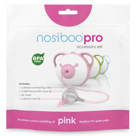 nosiboo Ersatzpackung für elektrischen Nasensauger Pro - Rosa