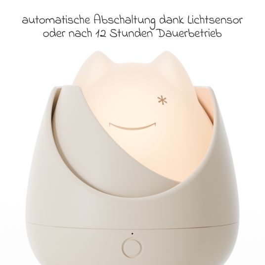 nosiboo Nachtlicht Zigg - Beige