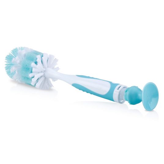 Nuby Bottle brush 2-in-1 with suction base - Blue