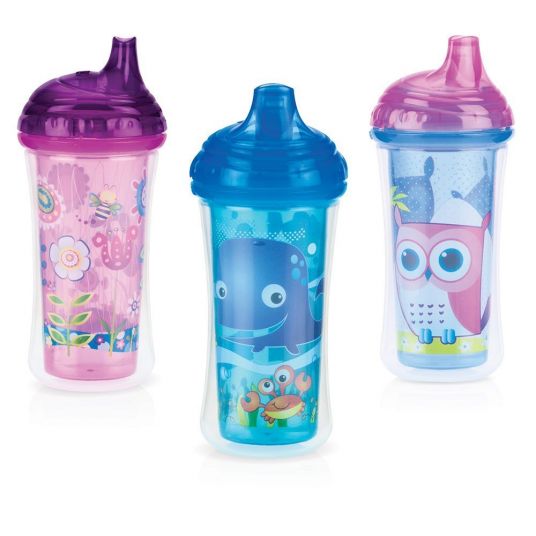 Nuby Iso drinking cup Clik It 270 ml - various designs