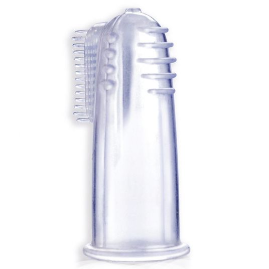 Nuby Set spazzolino e dentifricio da dito tutto naturale Citroganix 20 g