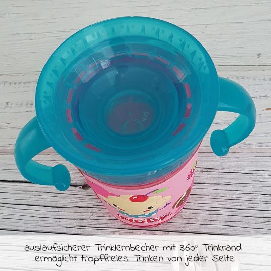 Nuby Trinklern-Becher 360° Wonder Cup 240 ml - 3D Motiv Candy