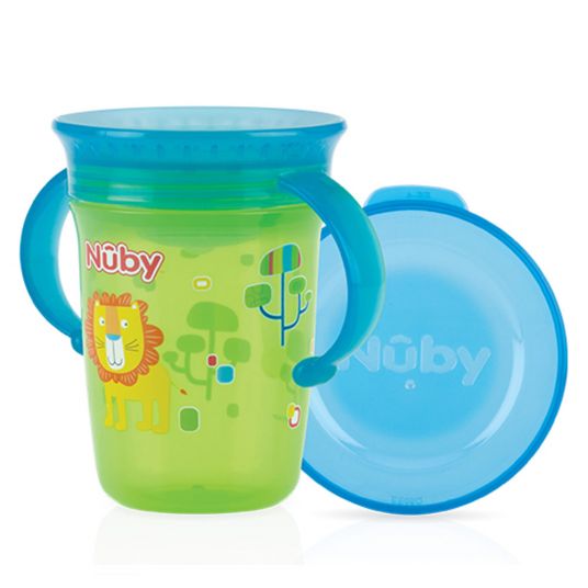 Nuby Drink learning cup 360° Wonder Cup 240 ml - lion